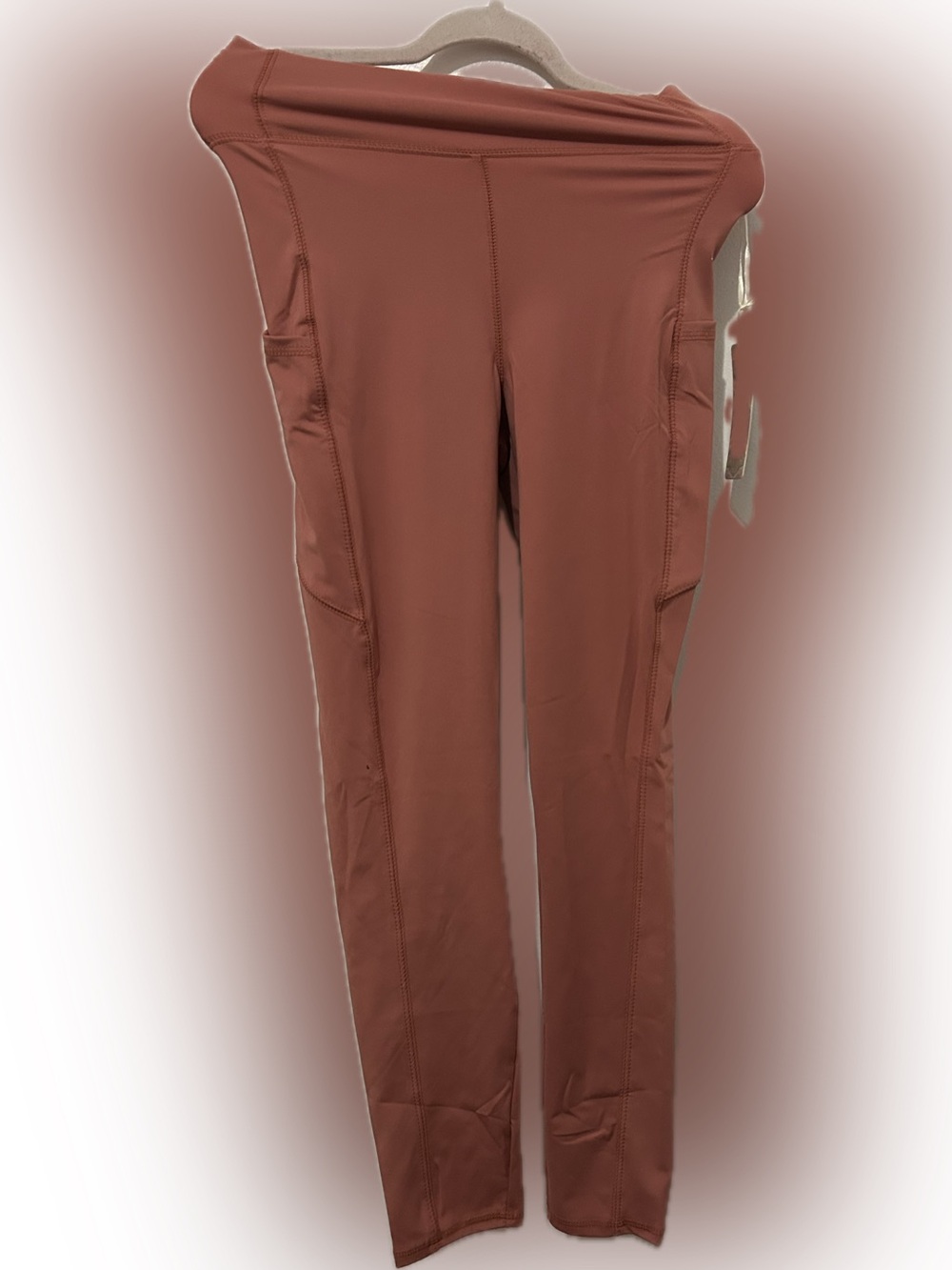 iris Rust-Colored Women's Performance Workout Set - Picture 3 of 4